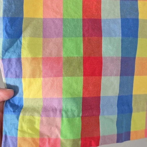 {Liz Claiborne} Multicolor Check Print Pencil Skirt Size 12 - Picture 9 of 14